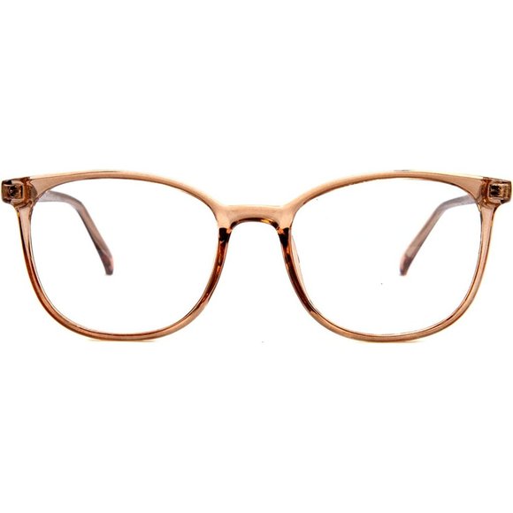 Blue Light Blocking Glasses Fashion Round TR90 Frame Transparent Eyewear main image 5